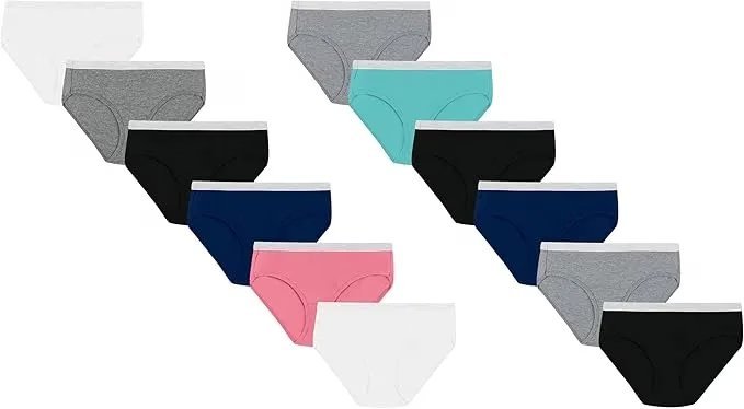 Wholesale Lot Of 120 Packs Of Hanes Women’s Panties – 12 Pairs Per Pack – Size 5 Only – Soft Cotton Hipster Style – Suggested Retail Price $18.00 Per Pack – Your Price Is Only $7.00 Per Pack