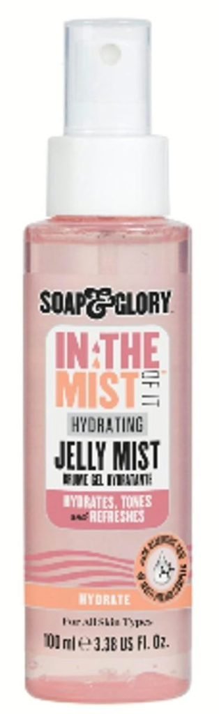 Wholesale Lot of 760 Soap & Glory In The Mist Of It Hydrating Jelly Mist, 3.38 fl oz / 100 ml – Sealed – UPC 5000167314960 – Your Price Only $2.00 Each