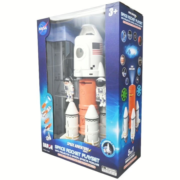 Wholesale Lot Of 720 Space Rocket Playsets w/ Capsules & Astronauts – Space Adventure Series – UPC: 817346029998 – Your Price Is Only $25.00 Each – Smaller Quantities Available