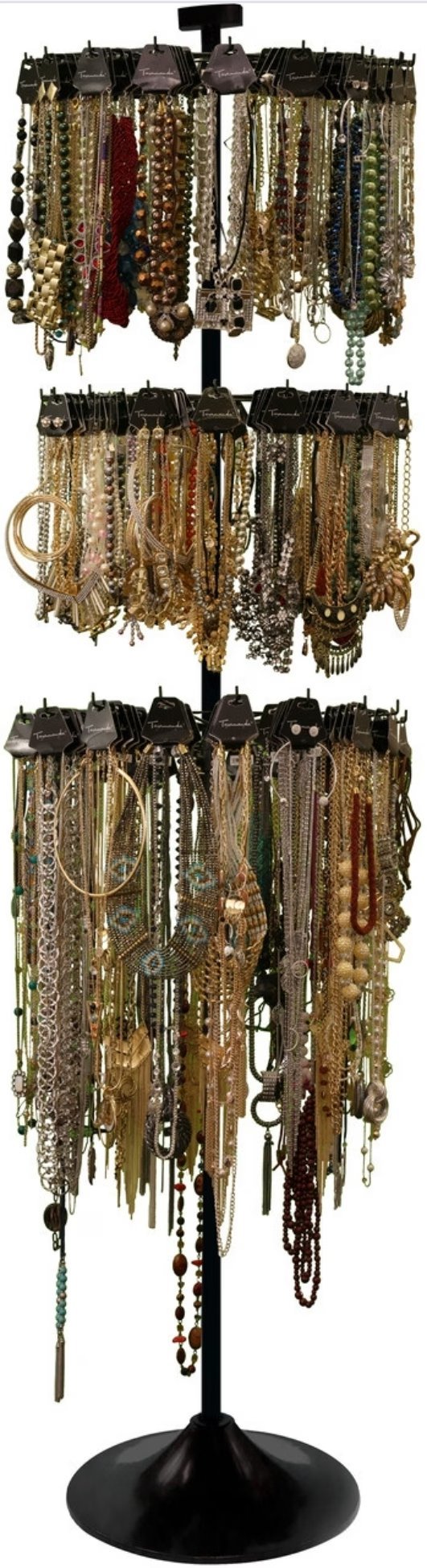 Wholesale Lot Of 1,200 Fashion Necklaces – Prepriced At $14.99 Each With UPC Barcodes – Display Stand Included – Your Price Is Only $1.90 Each – Free Shipping