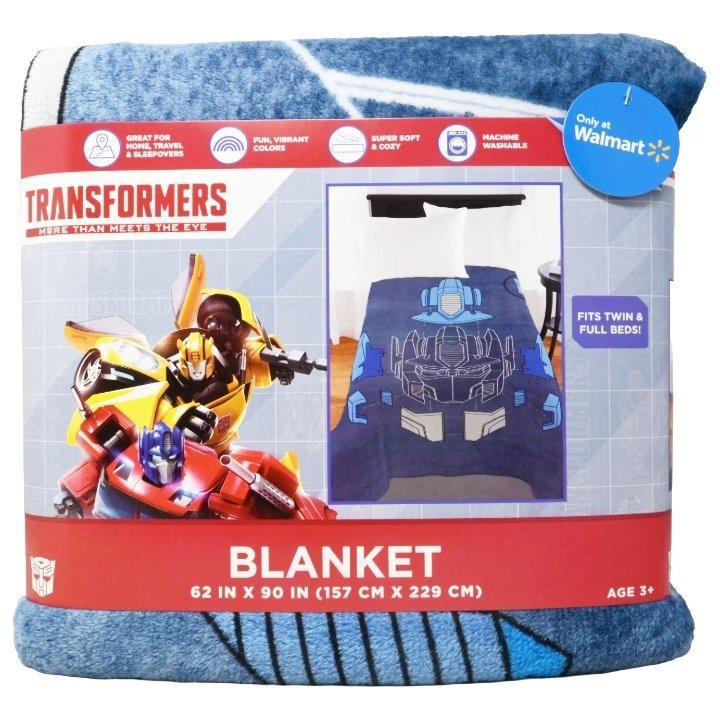 Wholesale Lot Of 1,500 Hasbro 62″ x 90″ Transformers Expanded View Blankets – Your Price Is Only $10.00 Each