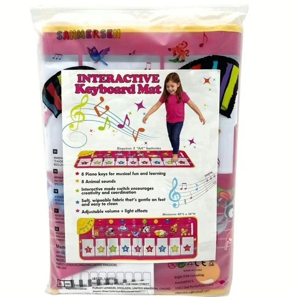 Wholesale Lot Of 100 Interactive Piano Keyboard Mats For Children – Only $5.50 Each – 1,200 Or More Only $4.75 Each