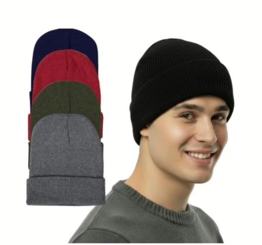 Wholesale Lot Of 95,800 Winter Hats – First Quality – 100% Polyester – Made In Pakistan – Your Price Is Only .50 Each