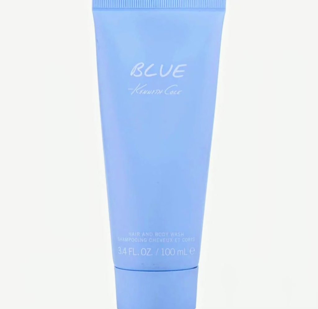 Wholesale Lot Of 2,269 Kenneth Cole Blue Hair & Body Wash for Men – Unboxed – 3.4 OZ (100 ML) – MSRP $12.00 Each – Your Price Is Only $0.95 Each