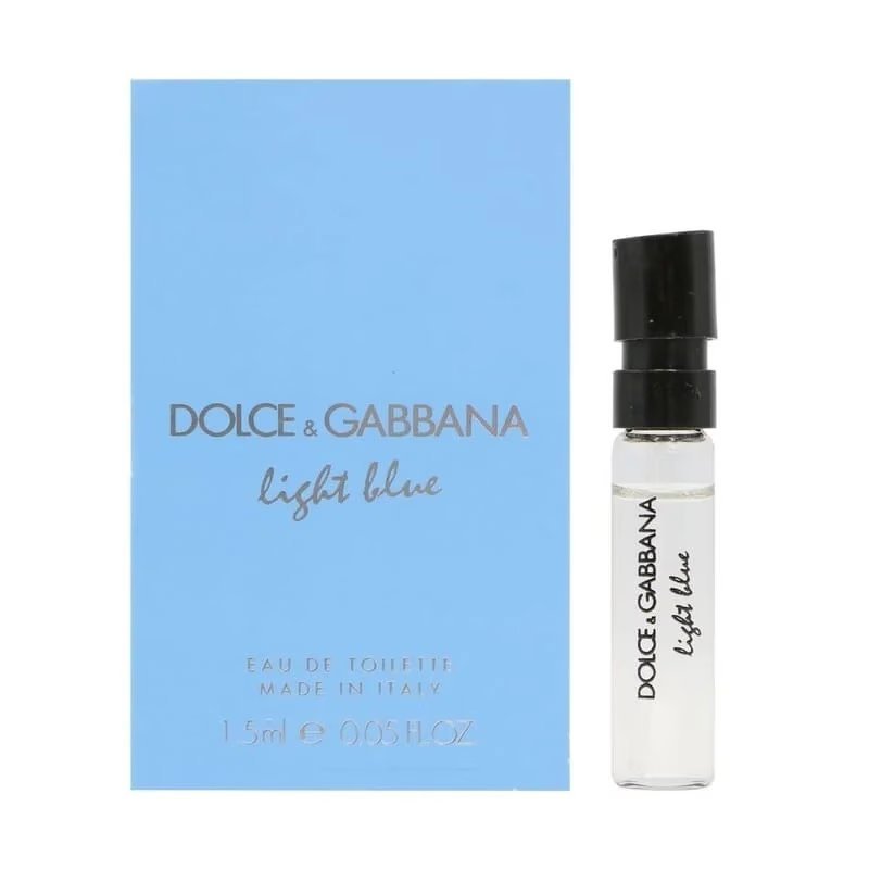 Wholesale Lot Of 1,000 Light Blue by Dolce & Gabbana Perfumes For Women – 0.05 FL OZ – MSRP $7.00 Each – Your Price Is Only $0.70 Each