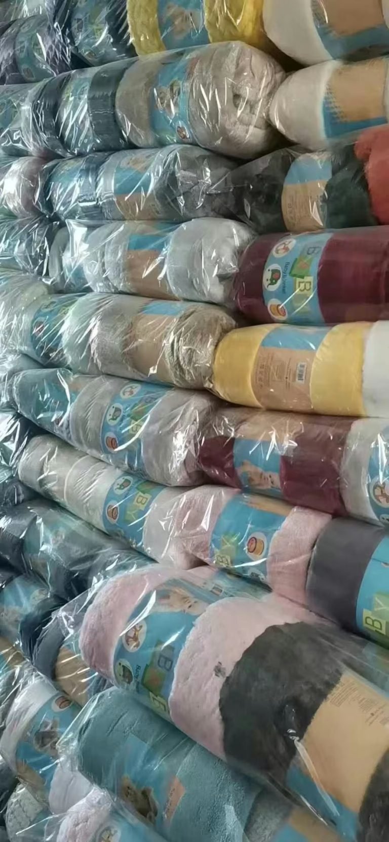 Wholesale Lot Of 32,000 Baby Blankets – 27.5″ x 40″ – Only $1.00 Each