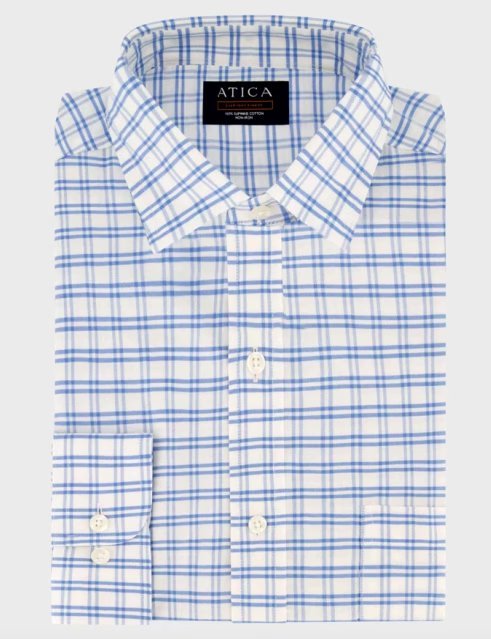 Wholesale Lot Of 100 ATICA Dress Shirts For Men – Sizes 14-20 – Produced By The Same Factory That Makes Dress Shirts For Brooks Brothers – MSRP $56 Each – Your Price Is Only $10 Each