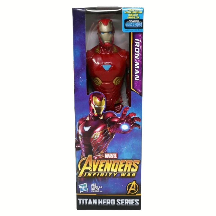 Wholesale Lot Of 3,792 Marvel 12″ Iron Man Action Figures – Avengers Infinity War – UPC: 630509621149 – Your Price Is Only $6.00 Each – Smaller Quantities Available