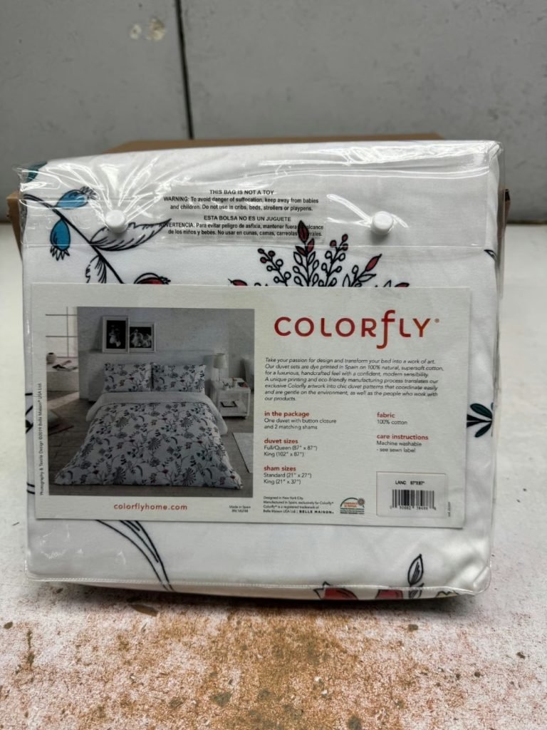 Wholesale Lot Of 100 Duvet Sets – 100% Cotton – Twin, Full/Queen, And King – Made In Spain – Digitally Printed – Only $10 Each – Large Quantities Available
