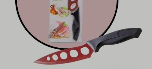 Wholesale Lot of 1,200 Home Innovations Copper Knives – Ultra Sharp Kitchen Knife – Ergonomic Handle – Model KN-TEK090-12-HI – Your Price Is Only $0.94 Each – Bulk Wholesale