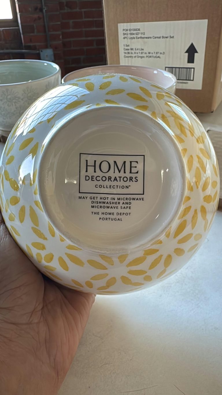 Wholesale Lot Of 572 Home Decorators Collection Sets – 4 Bowls In A Set – Made in Portugal – Sets Are Sold By Home Depot For $49.99 Each – Your Price Is Only $7 For Each Set