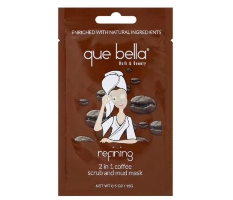Wholesale Lot Of 11,520 Que Bella 2-In-1 Coffee Scrub & Mud Masks 0.5oz – MSRP $2.99 Each – Price $0.60 Each – Free Shipping