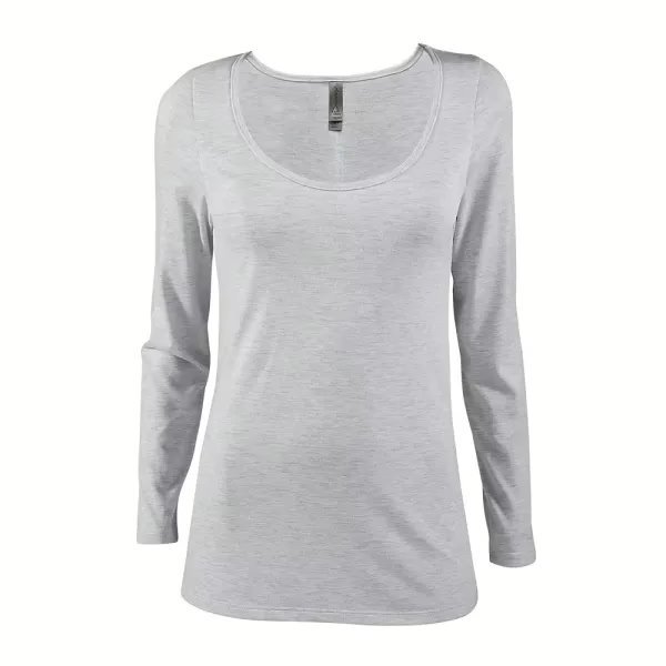 Wholesale Lot Of 720 Delta Platinum Women’s Tri-Blend Long Sleeve Scoop Neck Shirts – S-2XL – Assorted Colors – Your Price Is Only $1.20 Each