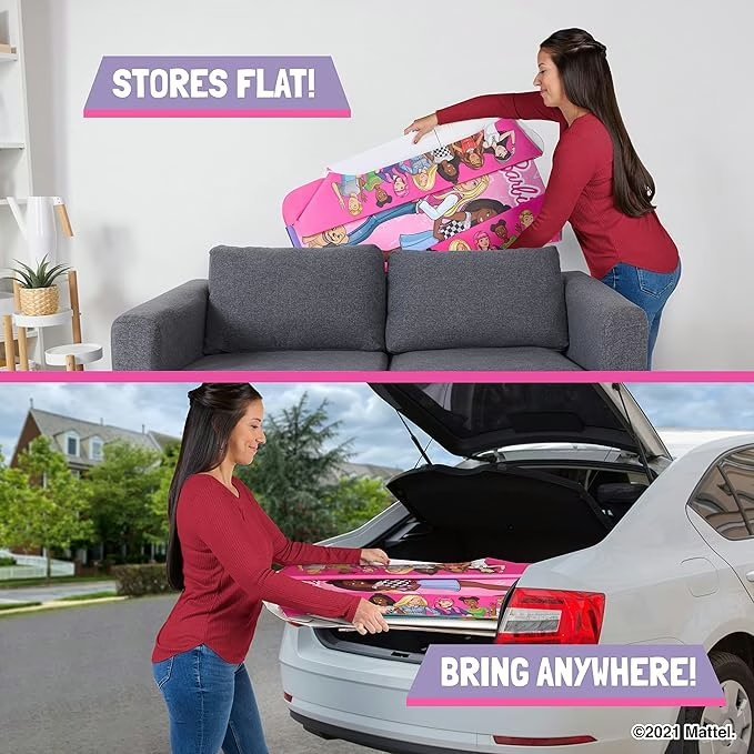 Wholesale Lot Of 1,315 Pop2Play Barbie Indoor Slide for Toddlers – MSRP $47.00 Each – Your Price Is Only $14.00 Each