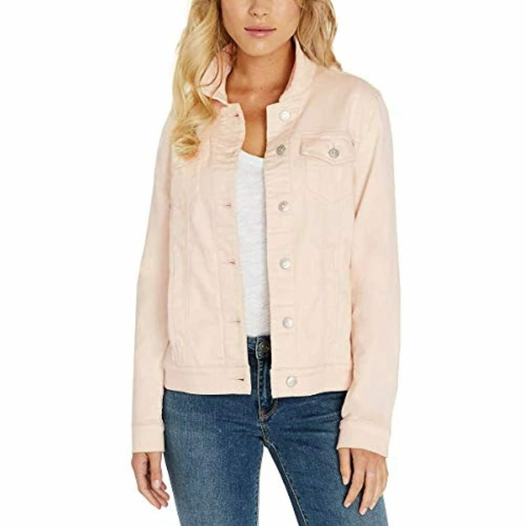Wholesale Lot Of 320 Buffalo David Bitton Women’s Knit Denim Jackets – Style 1358663 – Light Pink – Sizes S-2XL – UPC Included – MSRP $65.00 Each – Your Price Is Only $12.00 Each
