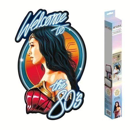 Wholesale Lot Of 2,248 DC Comics Wonder Woman – Welcome To The 80’s – Roomscapes 18’x 24′ Wall Decal – UPC 042692086504 – Suggested Retail Price $10.00 Each – Your Price Is Only .69 Each