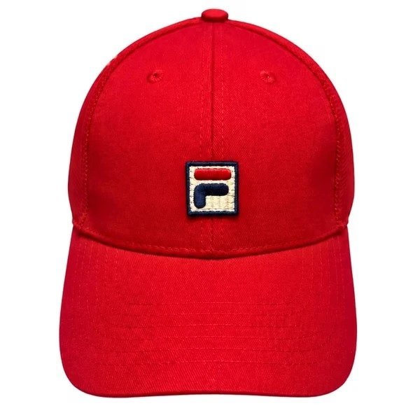 Wholesale Lot Of 72 FILA Heritage Adjustable Mesh Snapback Hats – Colors Black And Red – Suggested Retail Price $30.00 Each – Your Price Is Only $3.00 Each