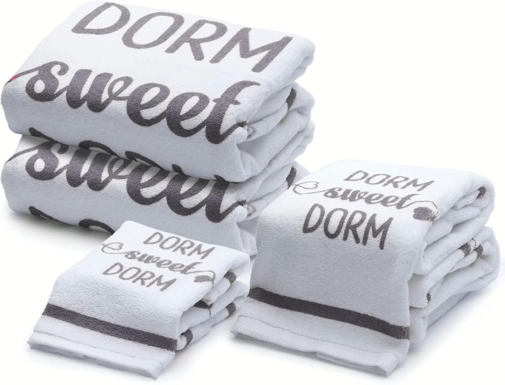 Wholesale Lot Of 820 Dorm Sweet Dorm Towels – Set Of 6 – Your Price Is Only $15 Each