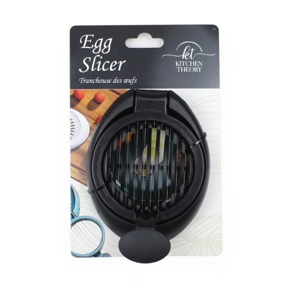 Wholesale Lot Of 500 Kitchen Theory Egg Slicers – Black – SKU KTES1-BK – Your Price Is Only $2.00 For Each Unit