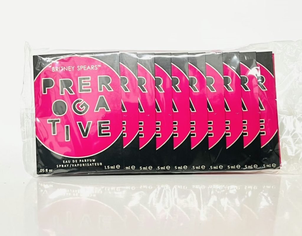 Wholesale Lot Of 500 Britney Spears 0.05 Oz Prerogative Eau De Parfum Spray Vials for Women – Your Price Is Only .70 Each