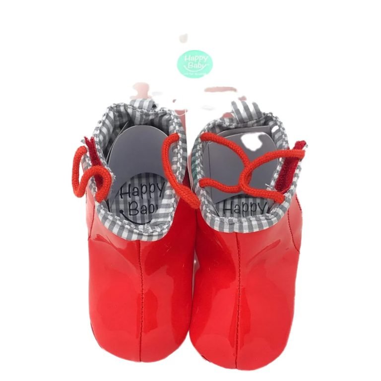 Wholesale Lot Of 864 Pairs Of Happy Baby Shoes For Babies – Sizes 0-12 Months – Suggested Retail Price $22.99 Each Pair – Your Price Is Only $1.50 Per Pair