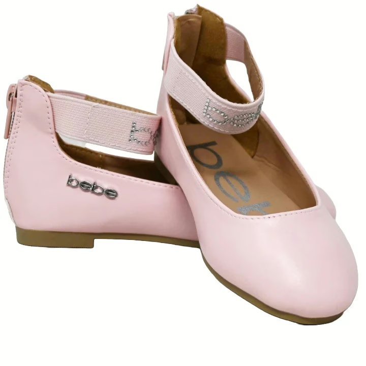 Wholesale Lot Of 240 Bebe Shoes For Girls – Sizes 5-12 – Color Pink – Your Price Is Only $4.75 For Each Pair
