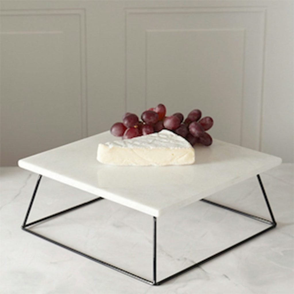 Wholesale Lot Of 1,636 Marble Table Risers Square White/Gold – UPC 886466540195 – Your Price Is Only $10.00 Each