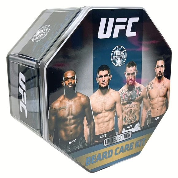Wholesale Lot Of 576 Viking Revolution 10-piece Limited Edition UFC Beard Care Kits – MSRP $34.99 Each – Your Price Is Only $7.00 Each