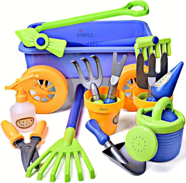 Wholesale Lot Of 220 Dimple Garden Wagon & Tools Toy Set Premium 15 Pcs Sets – MSRP $28.99 Each – Your Price Is Only $4.00 Each