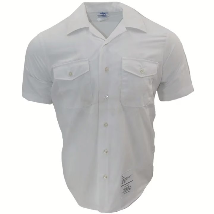 Wholesale Lot of 11,000 New USGI Short Sleeve Tropical Shirts – Size Small – Original Military Cases – Take-All Price Only $0.35 Each