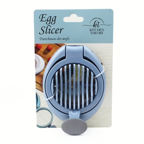 Wholesale Lot Of 500 Kitchen Theory Egg Slicers – Blue – SKU KTES1-BL – Your Price Is Only $2.00 For Each Unit