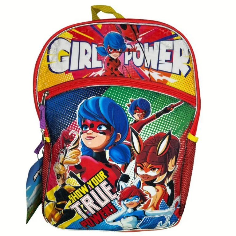 Wholesale Lot Of 1,000 Licensed Miraculous Ladybug 16″ Backpacks – MSRP $19.99 Each – Your Price Is Only $3.90 Each