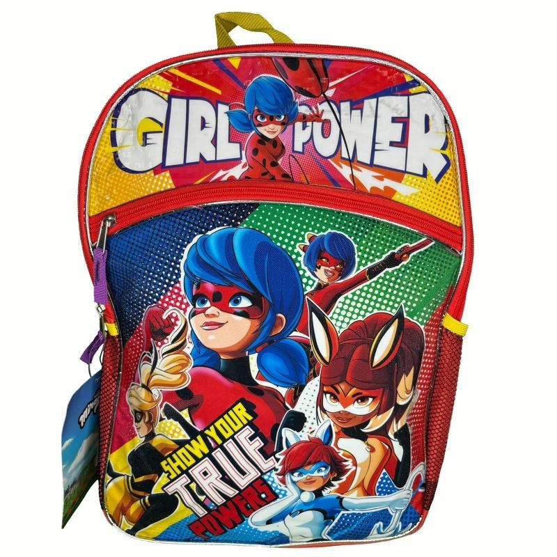 Wholesale Lot Of 1,000 Licensed Miraculous Ladybug 16″ Backpacks – MSRP $19.99 Each – Your Price Is Only $3.90 Each