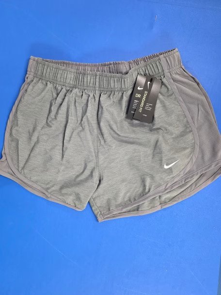 Wholesale Lot Of 110 Pairs Of Women’s Nike Sports Shorts – Brand New With Labels And Tags – Color Grey – Size Small – Your Price Is Only $7.99 Each