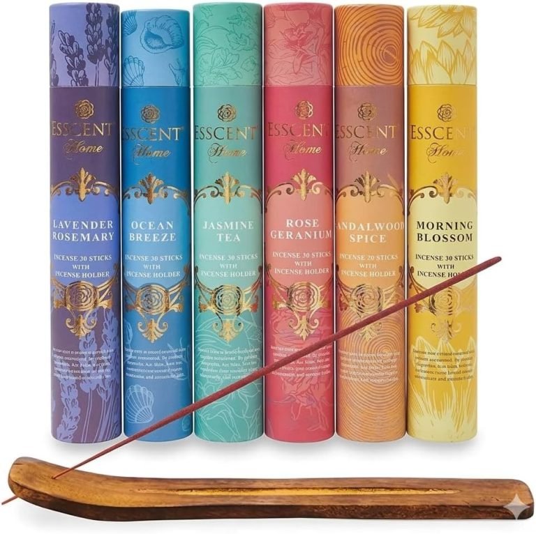 Wholesale Lot Of 10 Cases Of Essence Premium Incense Gift Sets – 24 Sets Per Case – Each Set Includes 180 Incense Sticks & 6 Incense Holders – MSRP $29.95 Per Set – Your Price Is Only $6.00 Per Set