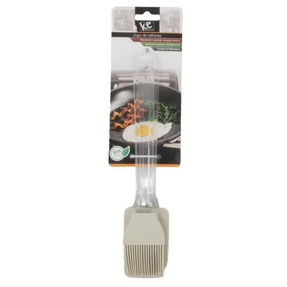 Wholesale Lot Of 1,152 Silicone Spatula and Basting Brush Plastic Handle Sets – 2 Assorted Colors – Your Price Is Only $1.15 Each