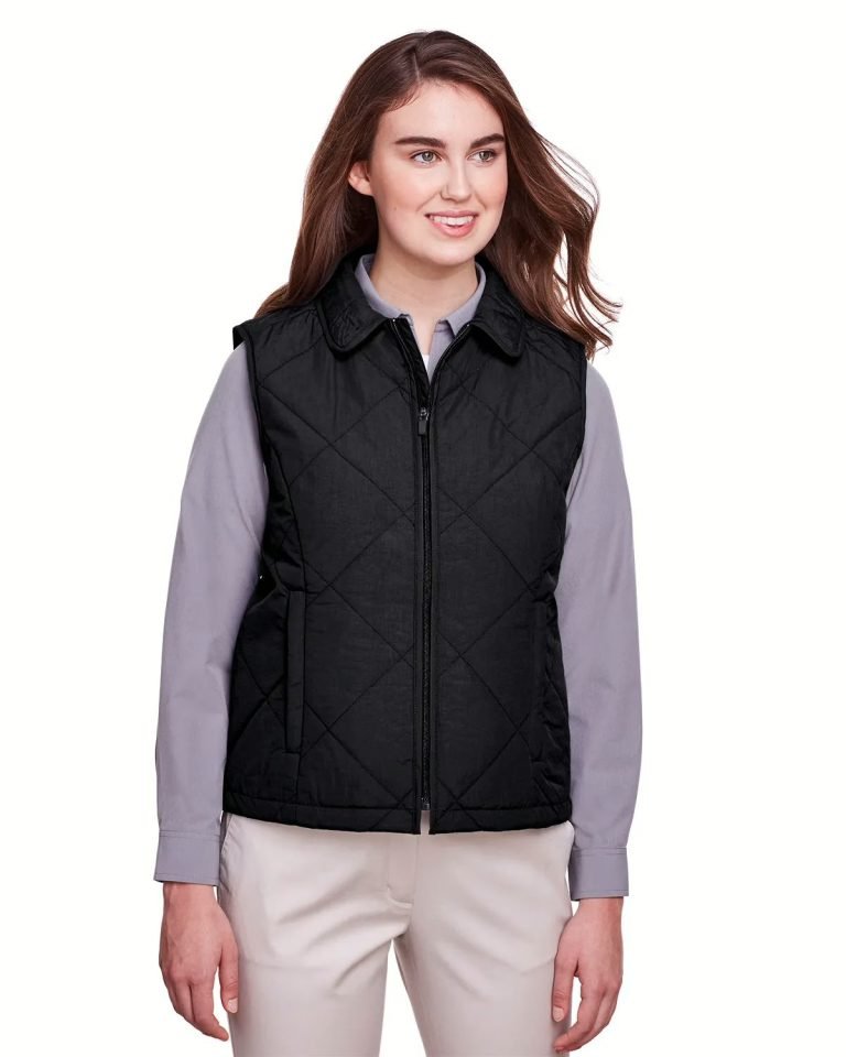 Wholesale Lot Of 240 UltraClub Dawson Quilted Women’s Vests – XS-3XL – Colors Black And Navy – Suggested Retail Price $23 Each – Your Price Is Only $3.00 Each