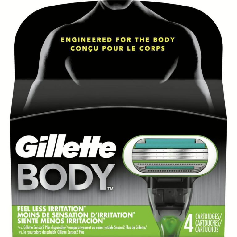 Wholesale Lot Of 72,705 Gillette Body Razor Refill Cartridges 4 ct – UPC 047400649149 – Your Price Is Only $4.00 Each