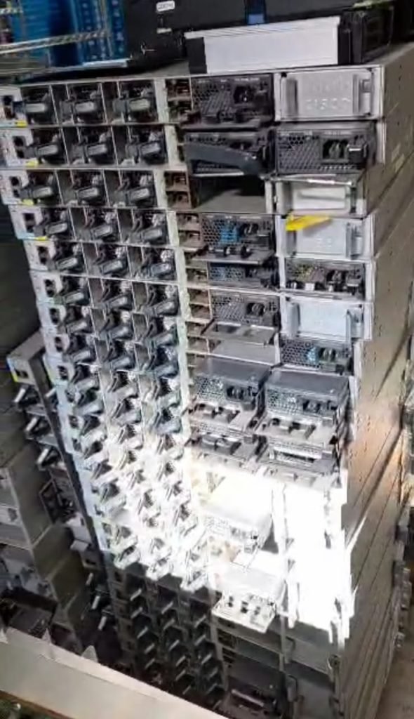 Wholesale Lot Of 60 Cisco 3850 Switches – $100 Each