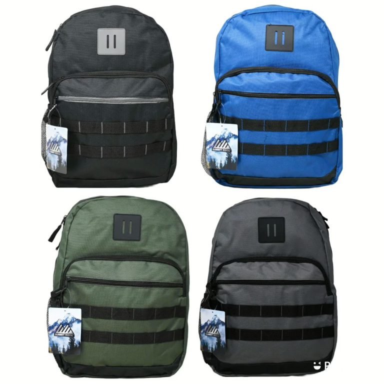 Wholesale Lot Of 803 Boys 17″ Backpacks Assorted Colors – UPC: 89305525173 – Your Price Is Only $10.00 Each – Smaller Quantities Available