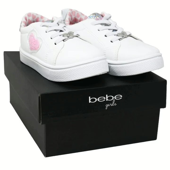 Wholesale Lot Of 143 Pairs Of Toddler Shoes By bebe girls – Assorted Sizes – Your Price Is Only $6.00 Each Pair