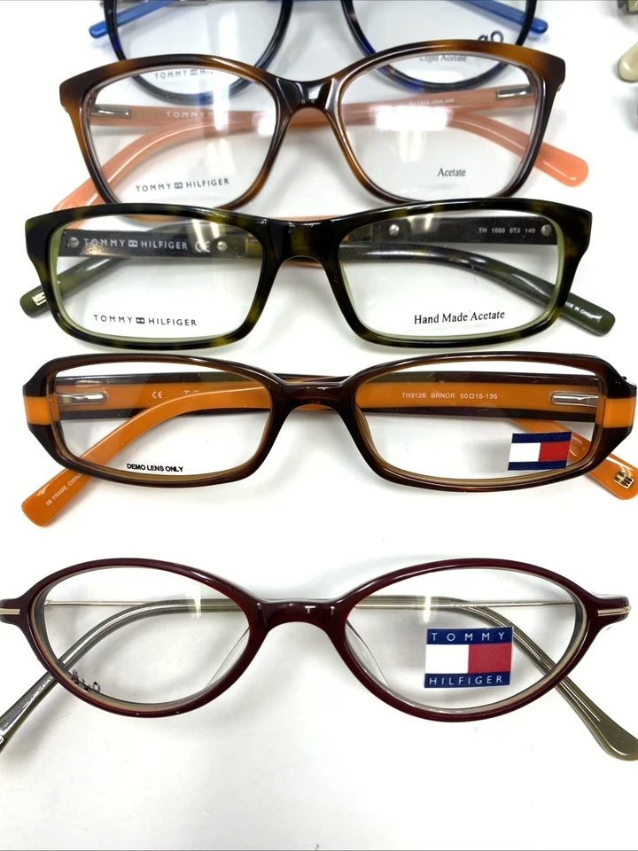 Wholesale Lot Of 10 Tommy Hilfiger Eye Frames – Original Retail Values To $56 Each – Your Price Is Only $15 Each