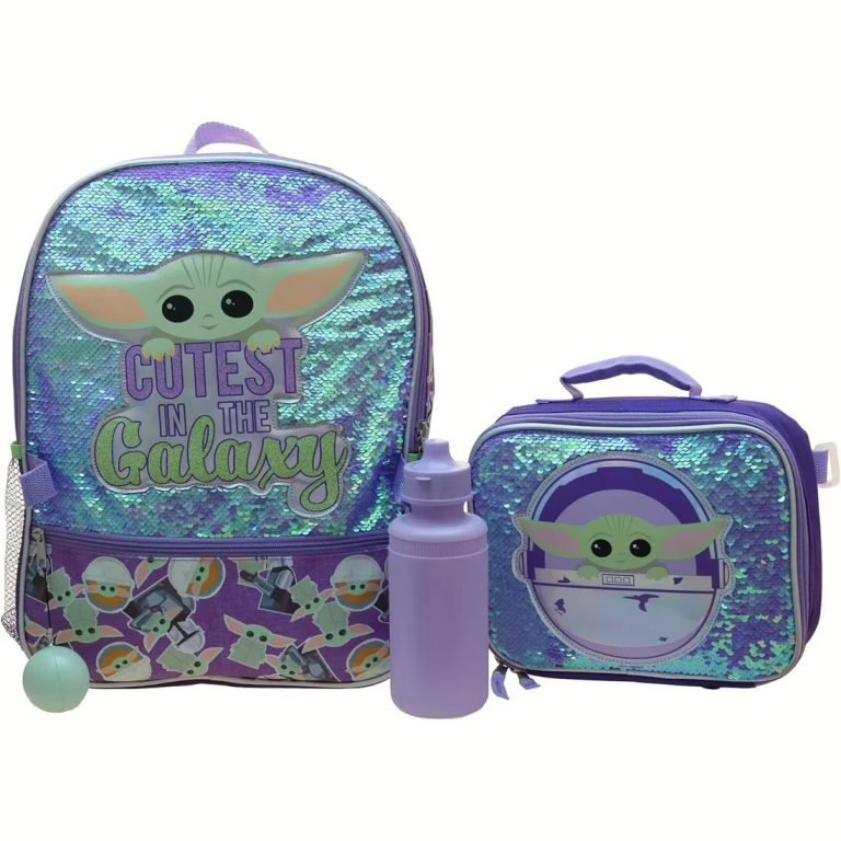 Wholesale Lot Of 658 Disney Mandalorian Backpack & Lunch Bag Sets (4pc) – Star Wars – UPC: 843340247960 – Your Price Is Only $12.00 Each – Smaller Quantities Available