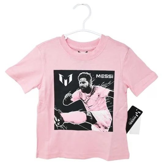 Wholesale Lot Of 576 Lionel Messi T-Shirts For Boys & Girls – Sizes 2T, 3T & 4T – Suggested Retail $25 Each – Only $2.75 Each