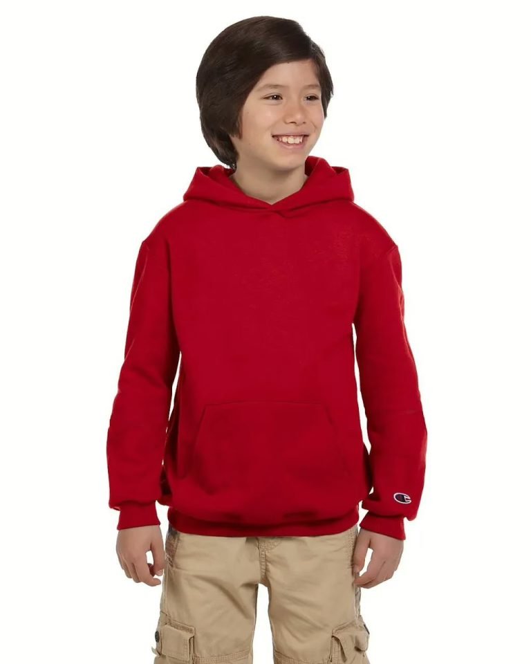 Wholesale Lot Of 576 Champion Hoodie Sweatshirts For Boys – Color Scarlet Red – Sizes M And L – Suggested Retail Price $15.00 Each – Your Price Is Only $3.00 Each