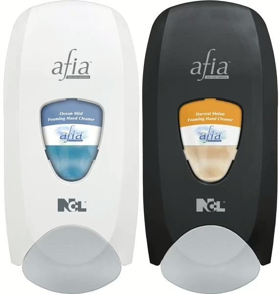 Wholesale Lot Of 200 NCL Hand Foam Manual Soap Dispensers- Black & White – Original Wholesale Cost $23.00 Each – Your Price Is Only $5.00 Each