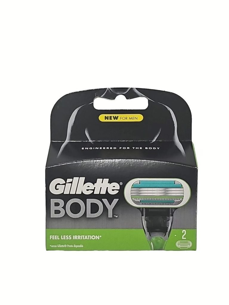 Wholesale Lot Of 9,496 Gillette Body Razor Cartridges 2 ct – UPC 7702018397648 – Your Price Is Only $2.00 Each