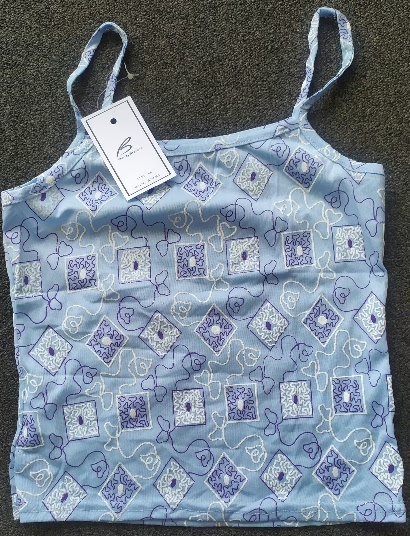 Wholesale Lot Of 908 Girls’ Stringers Printed (Sizes XS–XL, Colors: White, Lt. Blue, Blue, Red, Black) – MSRP $29.95 Each – Your Price Is Only $0.65 Each
