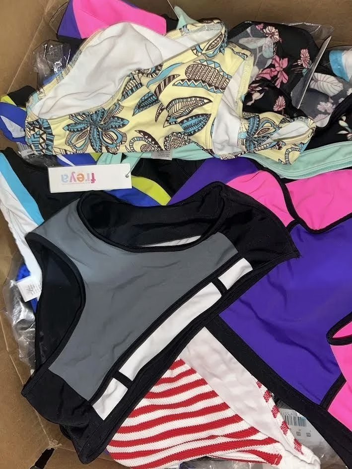 Wholesale Lot Of 1,000 Swim Wear Bottoms By Freya, Fantasie, Huit, and Panache – Original Tags And Labels- S-2XL – Retail Prices To $75.00 Each – Your Price Is Only $1.50 Each