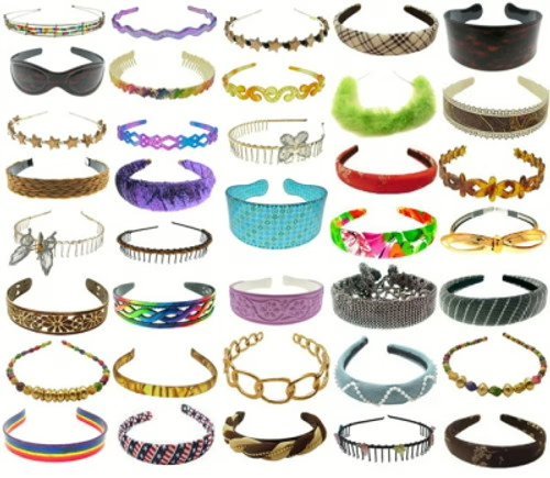 Wholesale Lot Of 1,200 Headbands – Your Price Is Only .25 Each
